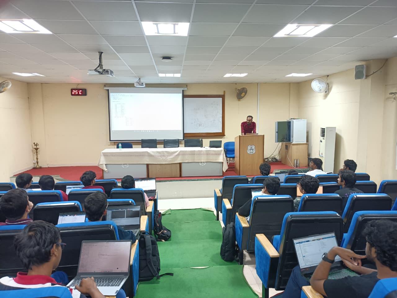 Nit warangal practical lab sessions